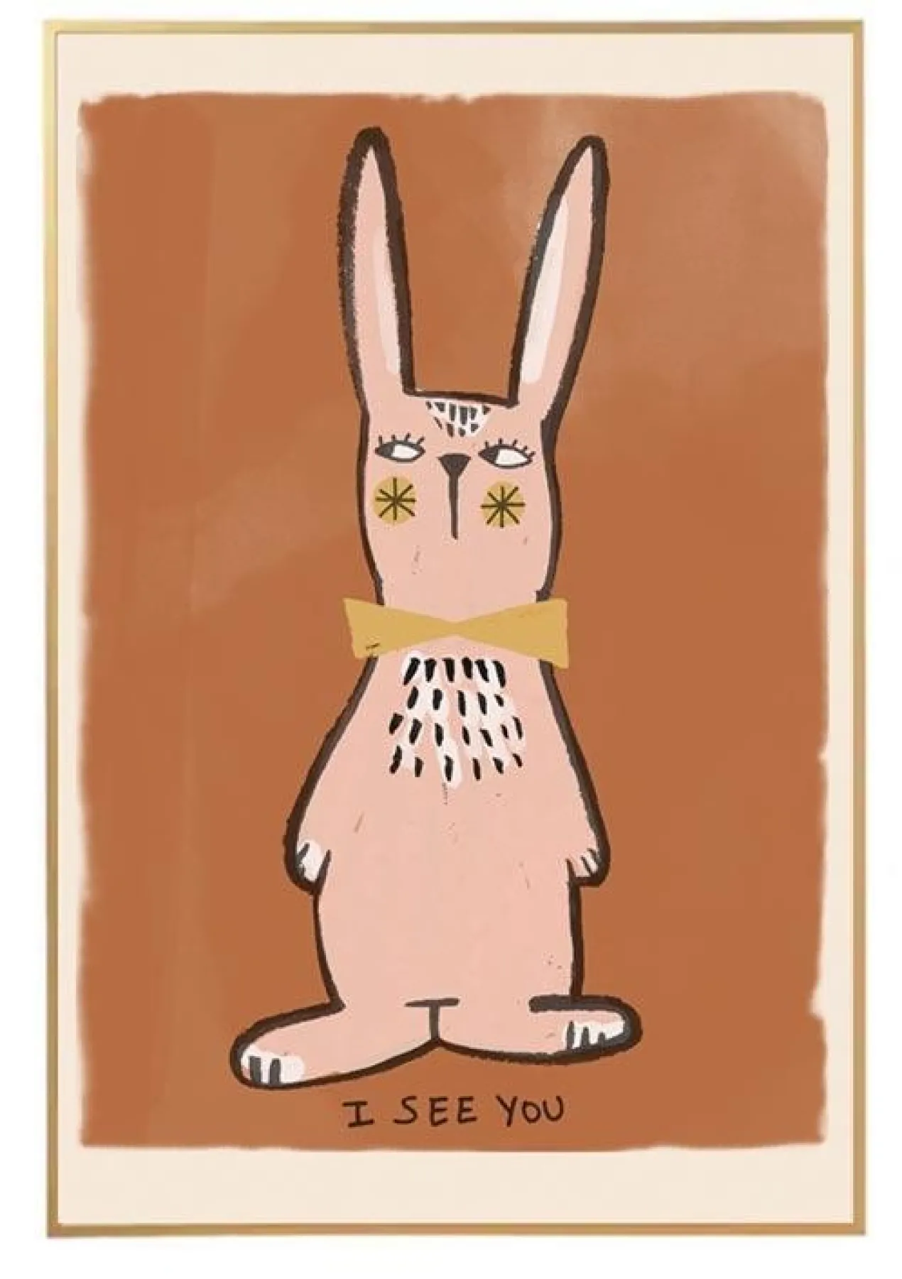 Poster kinderkamer Poster rabbit 2