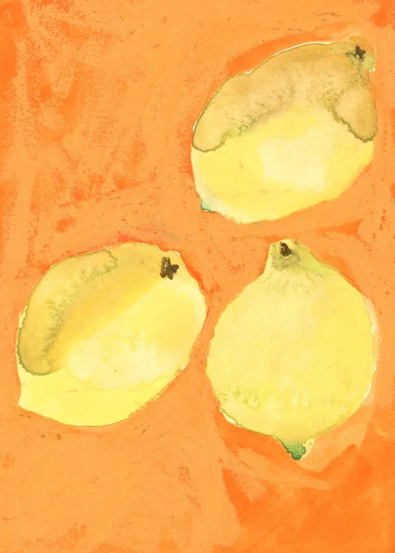 Poster Lemons 30 x 40 cm