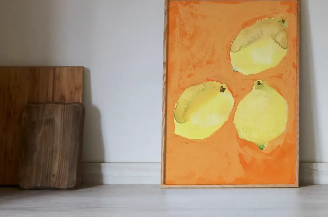 Poster Lemons 30 x 40 cm