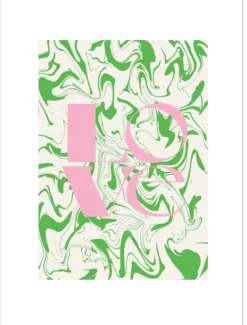 Poster Love 30 x 40 cm