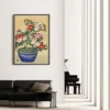Poster Ohara Koson - Blooming Azalea in Blue Pot 40x60 cm