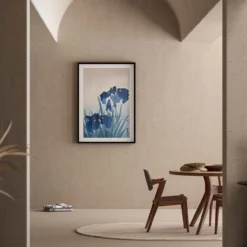 Poster Ohara Koson - Blue Iris 60x90 cm