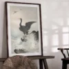 Poster Ohara Koson - Great Cormorant 40x60 cm
