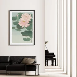 Poster Ohara Koson - Water Lily 60x90 cm