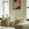 Poster Red Stripes 50 x 70 cm