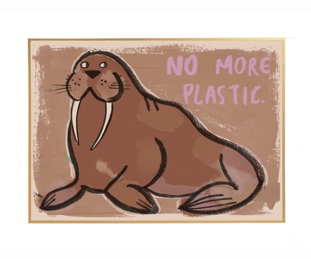 Poster walrus