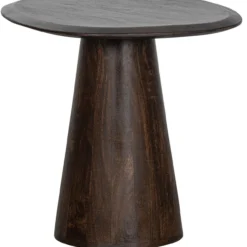 Posture bijzettafel mangohout walnoot