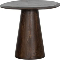 Posture bijzettafel mangohout walnoot