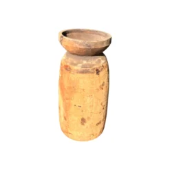 Pot hout H26xØ12 cm