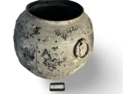 Pot ijzer grijs