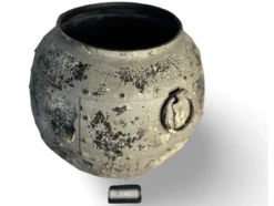 Pot ijzer grijs