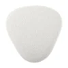 Pouf Ada organic bouclé off white