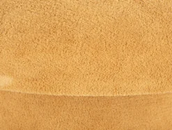 Pouf Mushroom brushed velvet ochre yellow