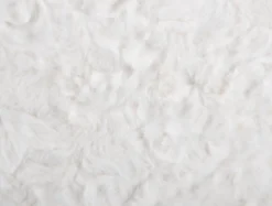 Pouf Tierno furry white