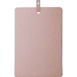 Prikbord bouclé roze 40x60cm