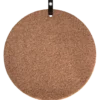 Prikbord wol boucle mocha mousse d.60cm