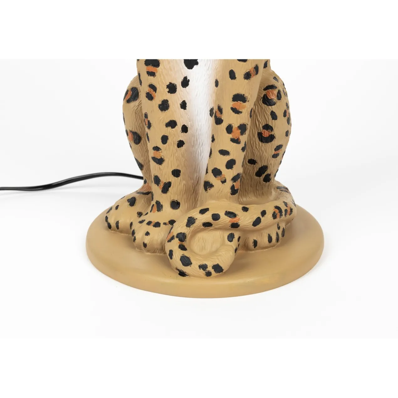 Proudly crowned panther vloer lamp spotted