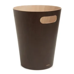 Prullenbak Woodrow 7,5 liter espresso
