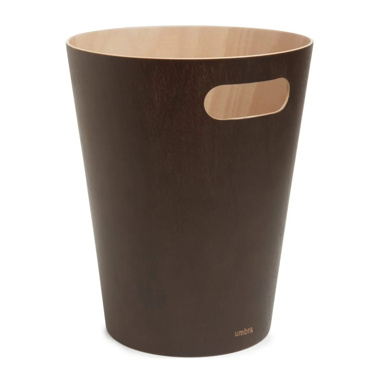 Prullenbak Woodrow 7,5 liter espresso