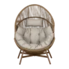 Rattan tuin loungestoel Ayla Beige