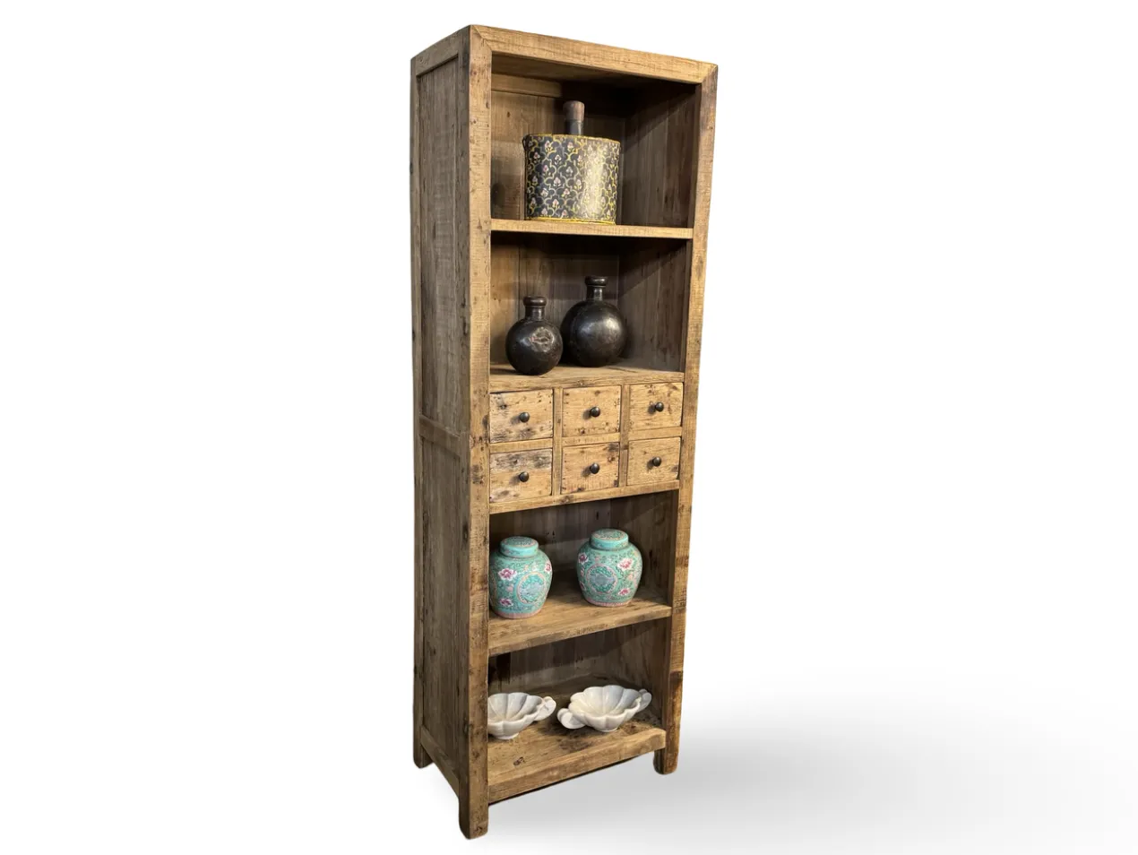 R0200225 boeken 6 La kast Elba 200x40x68