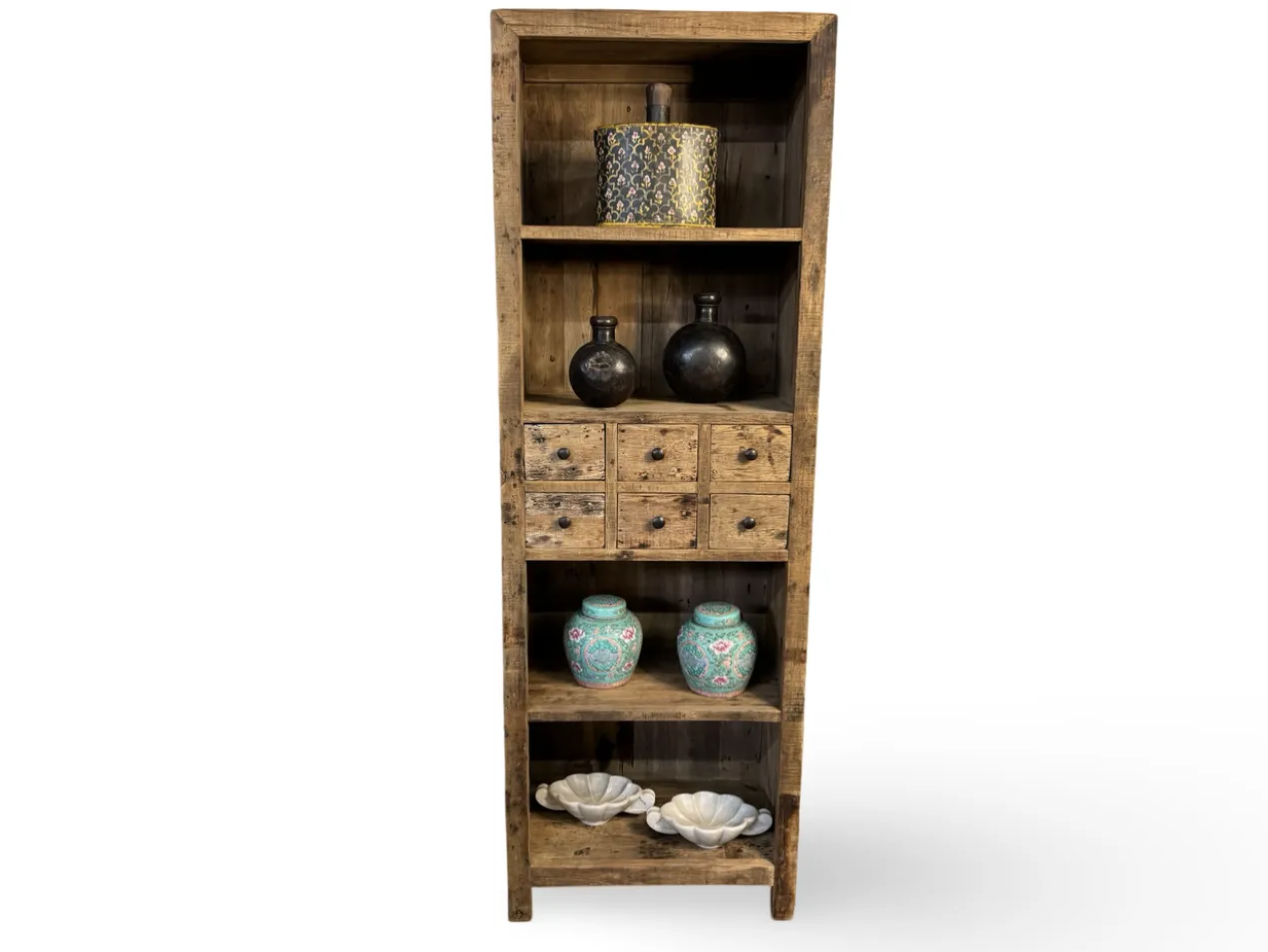 R0200225 boeken 6 La kast Elba 200x40x68
