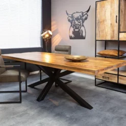 Rechthoekige eettafel Maas Maat 240 Matrixpoot