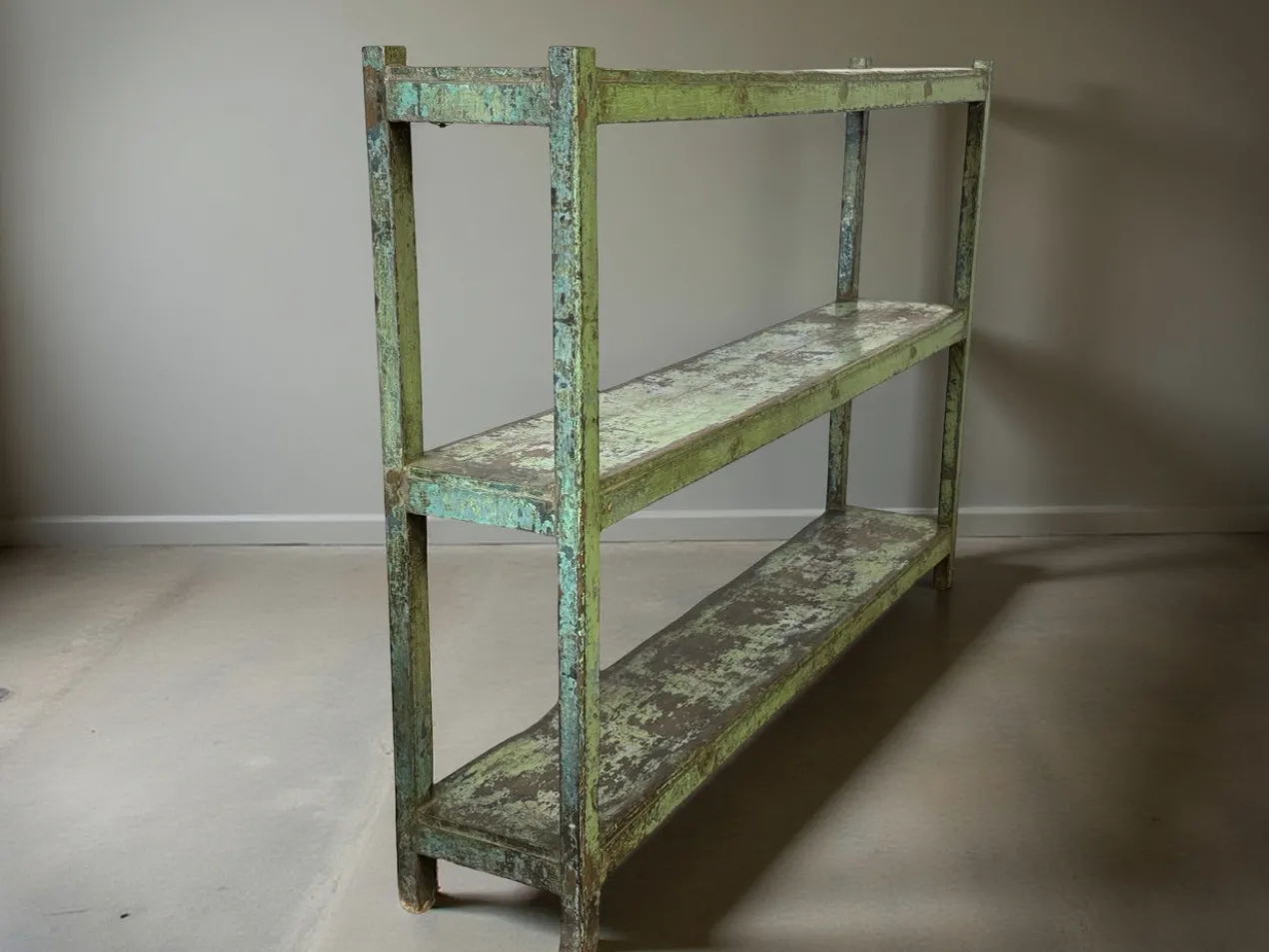 Rek uniek groen/blauw