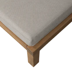 Relax tuin hocker/bijzettafel acaciahout naturel/zand [fsc]