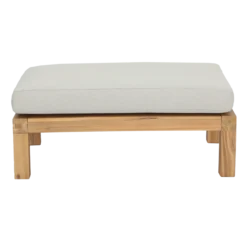 Relax tuin hocker/bijzettafel acaciahout naturel/zand [fsc]