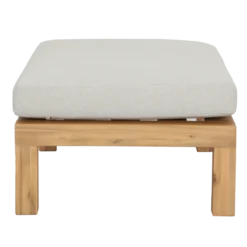 Relax tuin hocker/bijzettafel acaciahout naturel/zand [fsc]