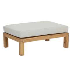 Relax tuin hocker/bijzettafel acaciahout naturel/zand [fsc]