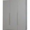 Rens 3-deurs hang/legkast greep lang noten/pebble grey [fsc]