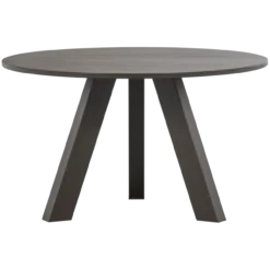 Rhonda eettafel o129 cm eiken middenbruin [fsc]