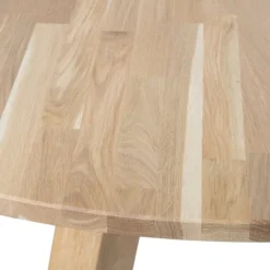 Rhonda eettafel o129 cm eiken naturel [fsc]