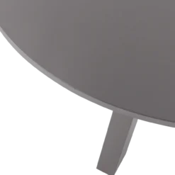 Rhonda eettafel o129 cm eiken warmgrijs [fsc]