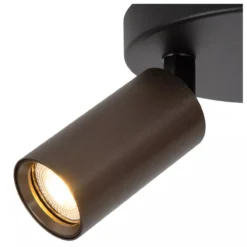 RITMO PLAFONDSPOT Ø 18CM 3-LICHTS KOFFIE