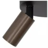 RITMO PLAFONDSPOT Ø 15CM 2-LICHTS KOFFIE