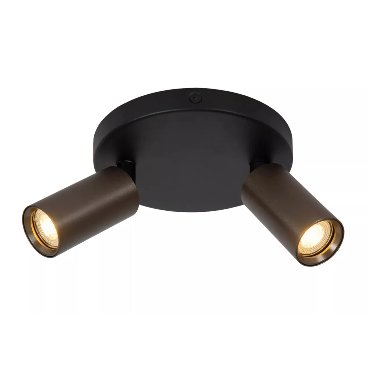 RITMO PLAFONDSPOT Ø 15CM 2-LICHTS KOFFIE