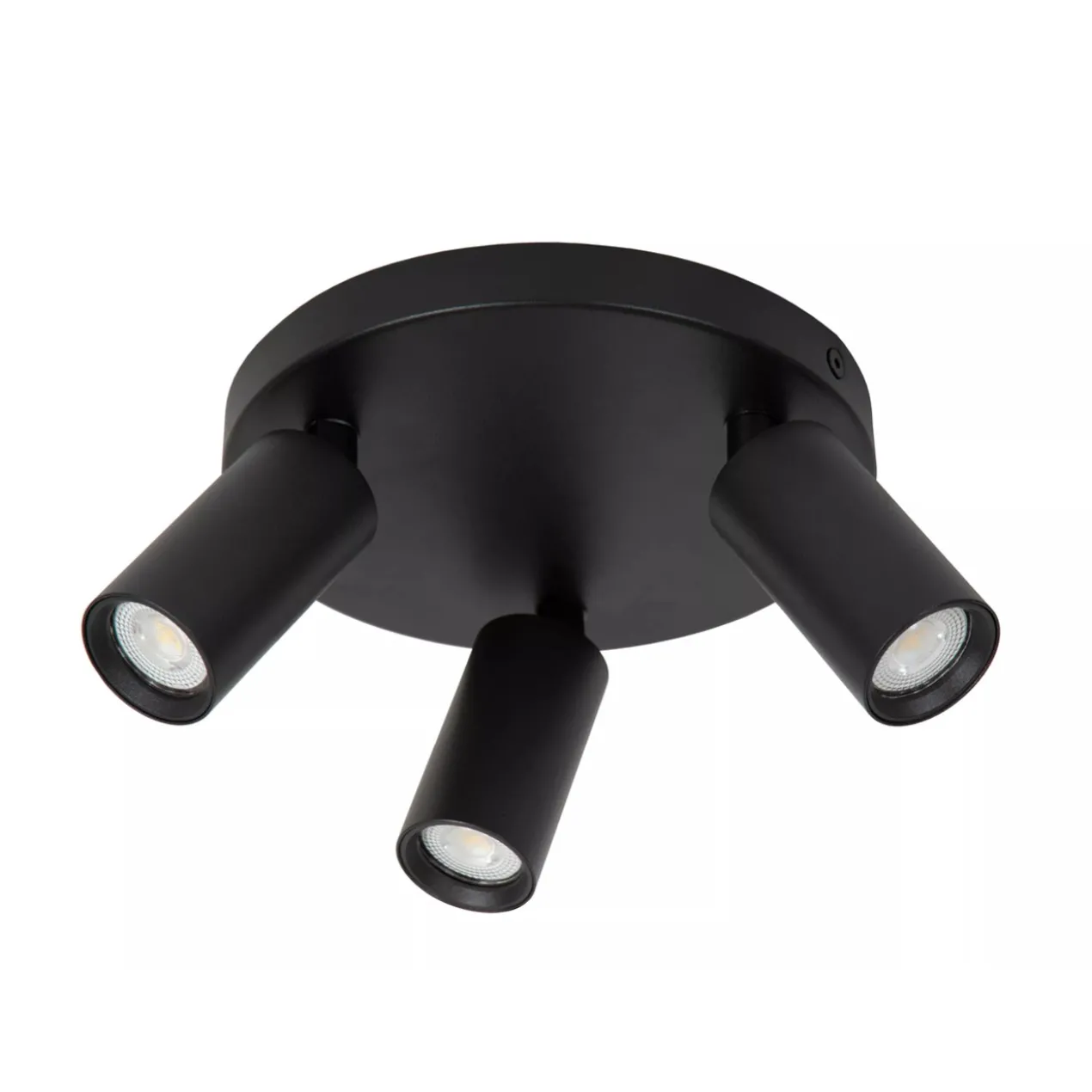 RITMO PLAFONDSPOT Ø 18CM 3-LICHTS ZWART