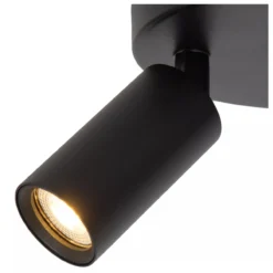 RITMO PLAFONDSPOT Ø 15CM 2-LICHTS ZWART