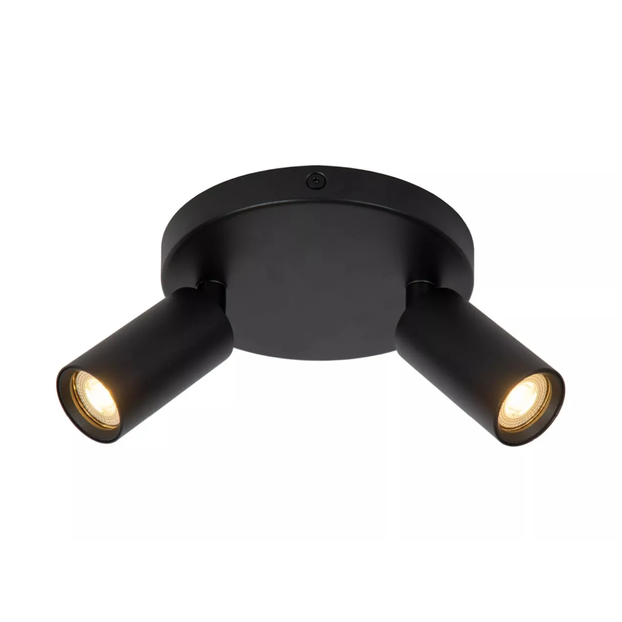 RITMO PLAFONDSPOT Ø 15CM 2-LICHTS ZWART
