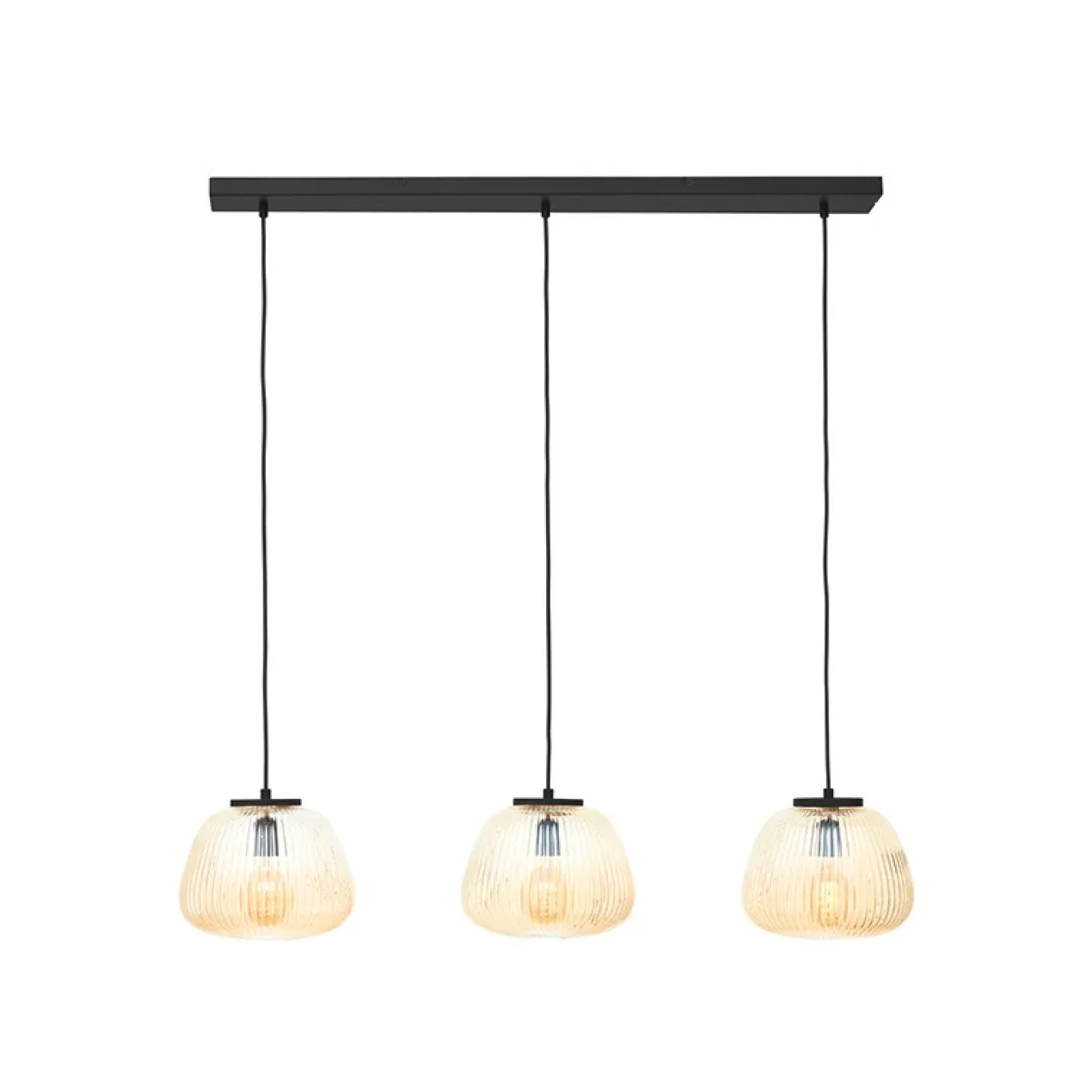 ROBBIE HANGLAMP 3-LICHTS BALK