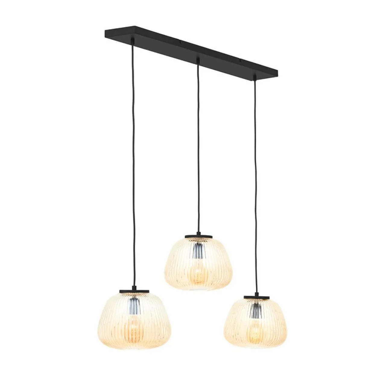 ROBBIE HANGLAMP 3-LICHTS BALK