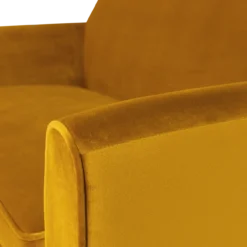 Rocco bank 150 cm velvet okergeel [fsc]