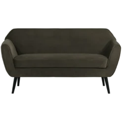 Rocco bank 150 cm velvet warmgroen [fsc]