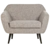 Rocco fauteuil geweven stof bruin melange [fsc]