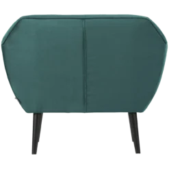 Rocco fauteuil velvet groenblauw