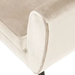 Rocco fauteuil velvet off white [fsc]