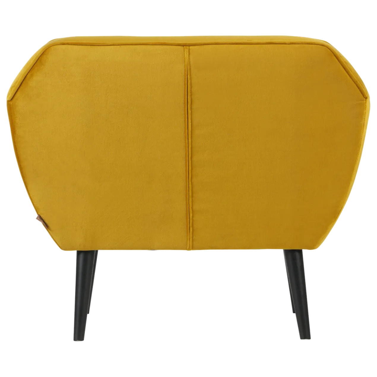 Rocco fauteuil velvet okergeel